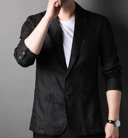 Men's Lightweight Business Casual Blazer Spring Summer Sun Protection Jacket