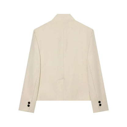 Blazers Spring Women's 2026 New Jackets Fashion Youth Elegant Office Blazers Blouse Chic Spring Travel Holiday Street Blazers