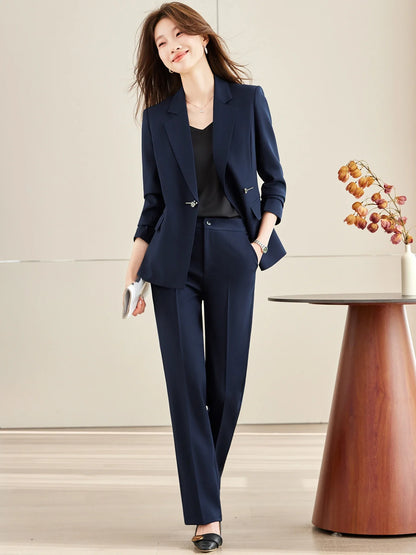 Fashionable Professional Women's Clothing High-Quality Two-Piece Pants + Jacket， Elegant Precision Spring/Summer 2026