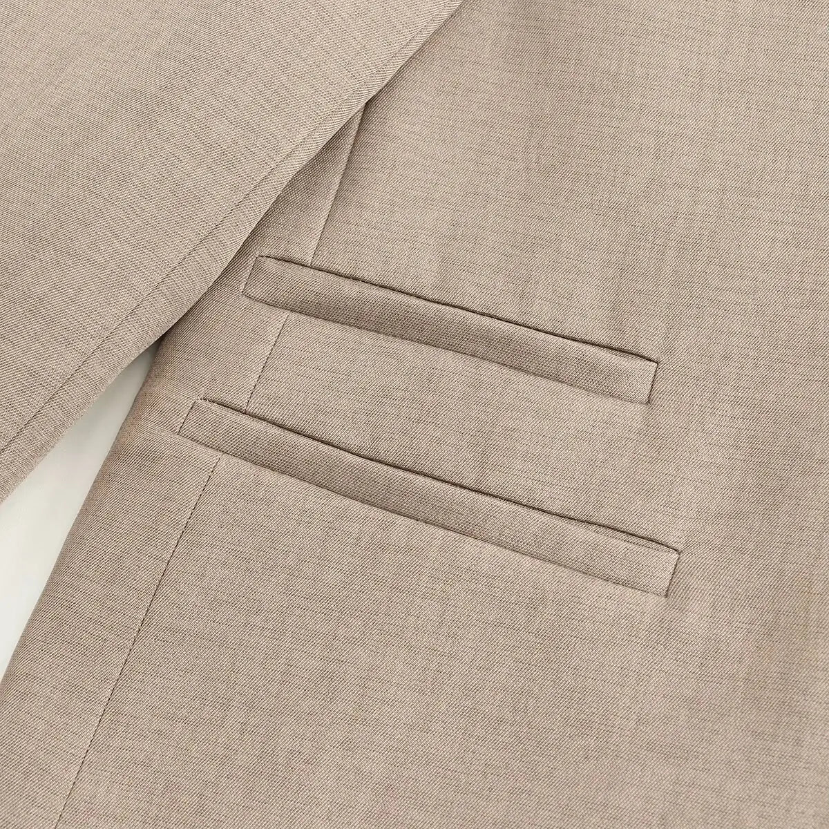 Chic Casual Fashion 2026 Office Lady Women Blazer Buttons Streetwear Jacket Long Sleeve Beige Female Elegant Outwear