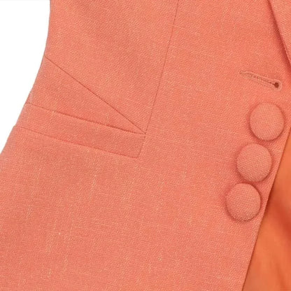 Fashion Women Blazers Jackets Work 2025 Office Lady Suit Slim Single Breasted Business Female Blazer Coats Formal Veste Femme