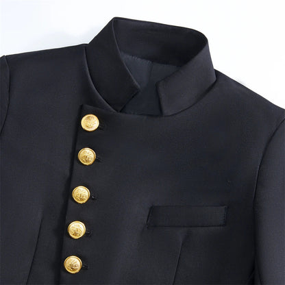 Boys Formal Suit Set – Notched Collar Single Breasted Jacket & Pants for Wedding, Party & Special Occasions