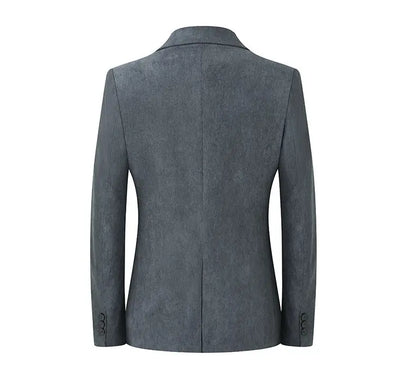 High-quality New Men's Fashionable and Stylish Corduroy Suits for Banquets, Business and Casual Wear, Versatile Suits