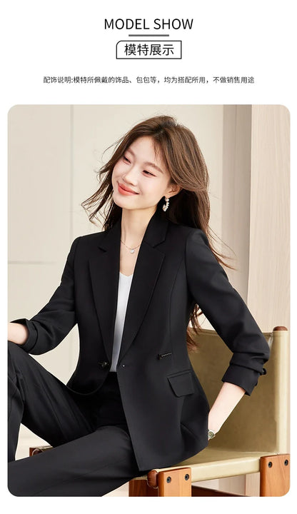 Fashionable Professional Women's Clothing High-Quality Two-Piece Pants + Jacket， Elegant Precision Spring/Summer 2026