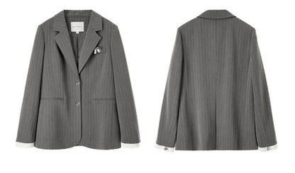 Blazer Women 2026 Spring Black Suit Jackets Office Business Workwear Casual Blazers Coat Female Outerwear Clothing