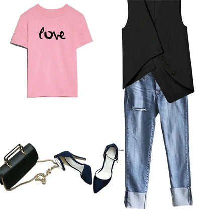 Summer Women High End Suit Sleeveless Outwear Spring Female Casual Waistcoat Jacket Korean Ladies Fashion Solid Color Vest Coat