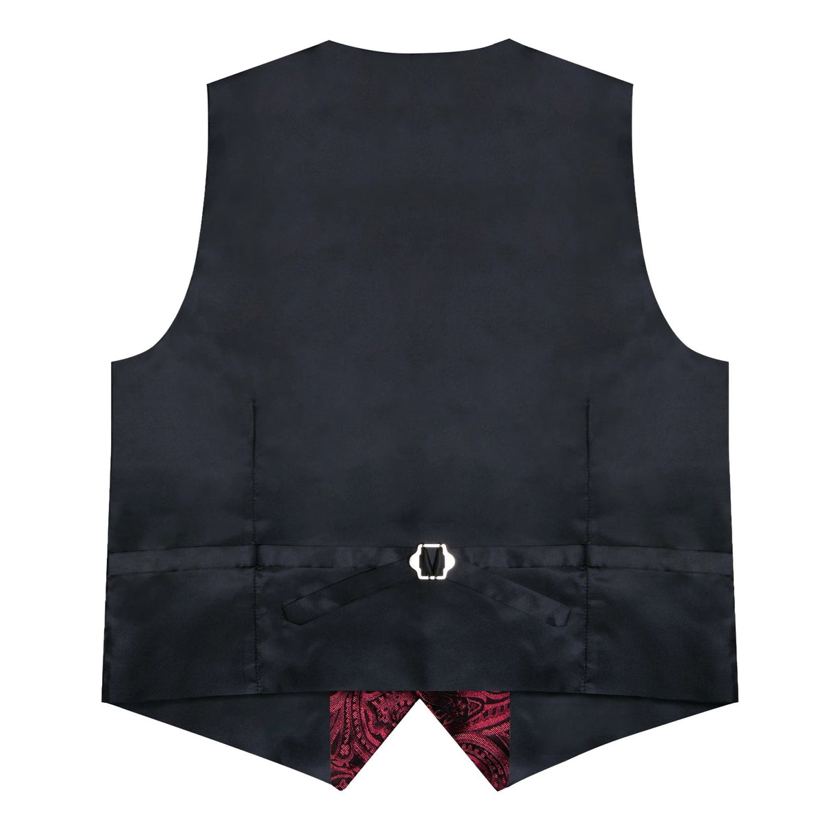 Men's Paisley Suit Vest & Tie Set – Formal Waistcoat with Necktie Pocket Square, Perfect for Weddings and Business Events