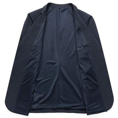 Blazer Men Fashion Gentleman Business Versatile Slimming British Style Solid Colors Hosting Performances Casual Weddings Blazer