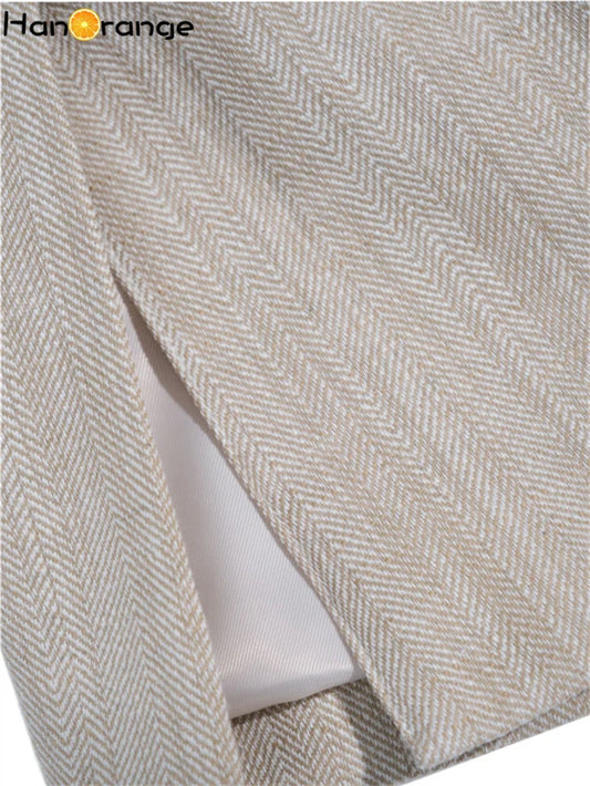 Spring Summer Fashion Vintage Linen Blazer Jacket Women Loose Comfortable Breathable Casual Jacket Women