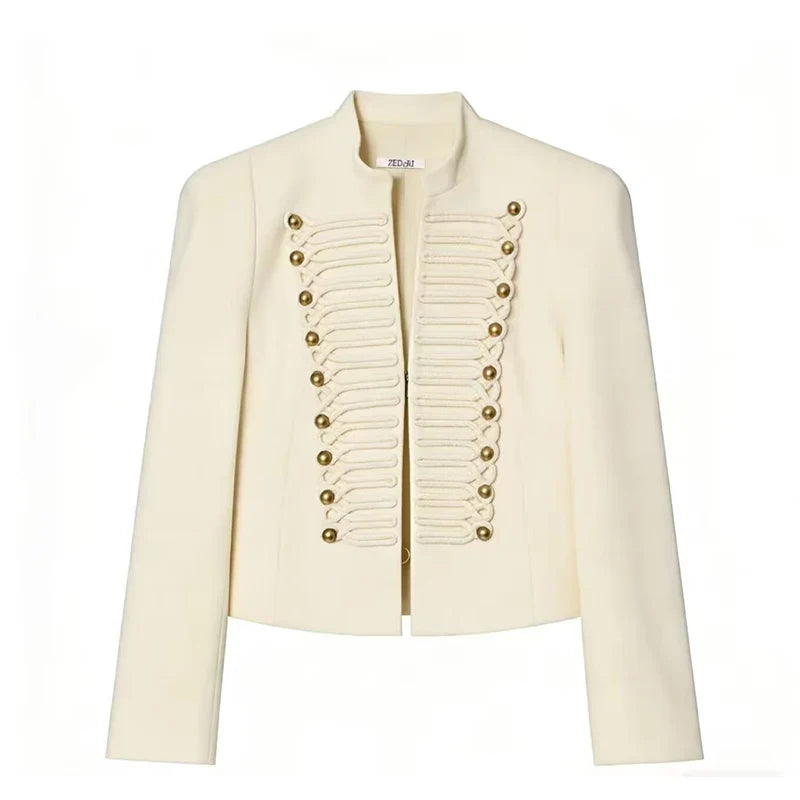 Women's Jackets Autumn 2026 New Fashion Retro Slim Short Elegant Warm Jackets Women's Street Chic Youth Travel Holiday Coats