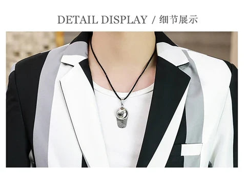 Blazer Men's Fashion Business Gentleman Slim-fit Stripes British Style Outdoor Performance Trend Wedding Banquet Casual Blazer