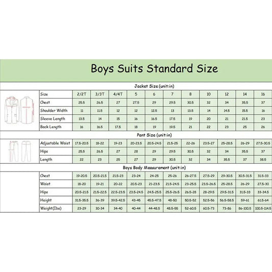 Boys Double Breasted Suit 2 Piece Peak Lapel Blazer with Pants Kids Formal Wedding Pageant Party Prom Outfit Children's Suit