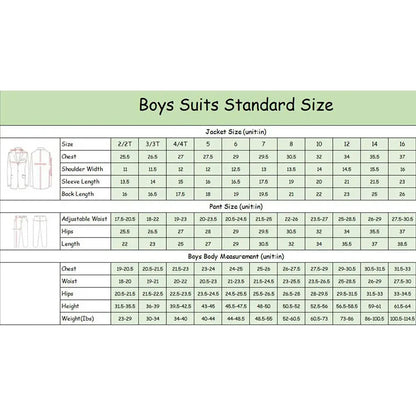 New Arrival Kids Suit 2 Piece One Button Notch Lapel Outfit Slim Fashion Solid Color Wedding Pageant Party Children's Tuxedo