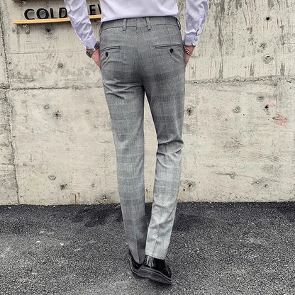 ( Jacket + Pants ) Men's Business Banquet Slim Fit Suits Groom's Wedding Ball Party Dress Blazers and Trouser