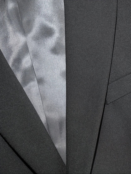 Costume décontracté 2 pièces TweedLad pour homme - Deux pièces - Coupe ajustée - Revers cranté classique - Costume à simple boutonnage