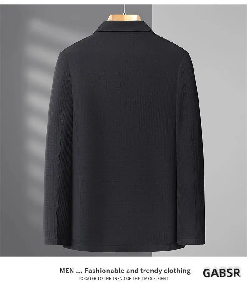 2026 New men fashion Sun Protection Clothing Trend Summer Men's Skin Clothing Solid Color blazer thin coat for male M-4XL