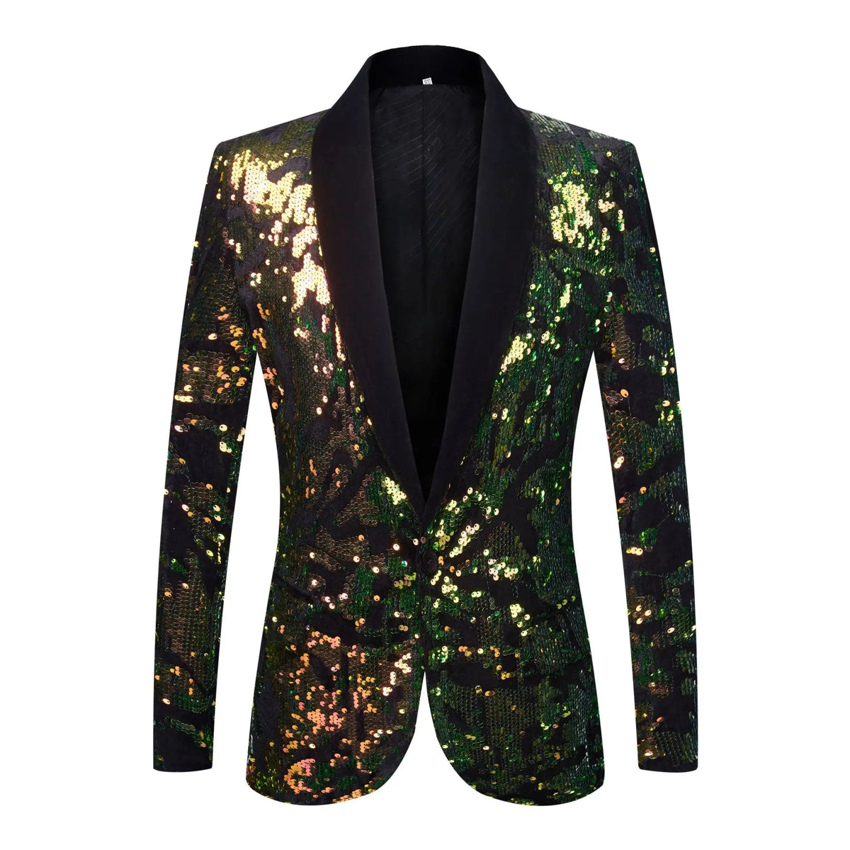 Men's Velvet Sequin Fashion Suit European And American Style Stage Clothes Handsome Trendy Clothing for Singers