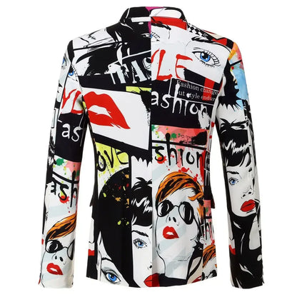 Coats Man Suits and Blazers Oversize Plus Big Size Short Jacket for Men Party Cropped Menswear New in Fashion 2025 Casual Summer