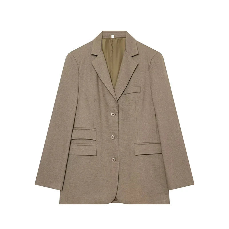 Blazers & Jackets Women's Autumn 2026 New Fashion Slim Office Women's Blazers Chic Street Elegant Unique Autumn Jackets Blouse