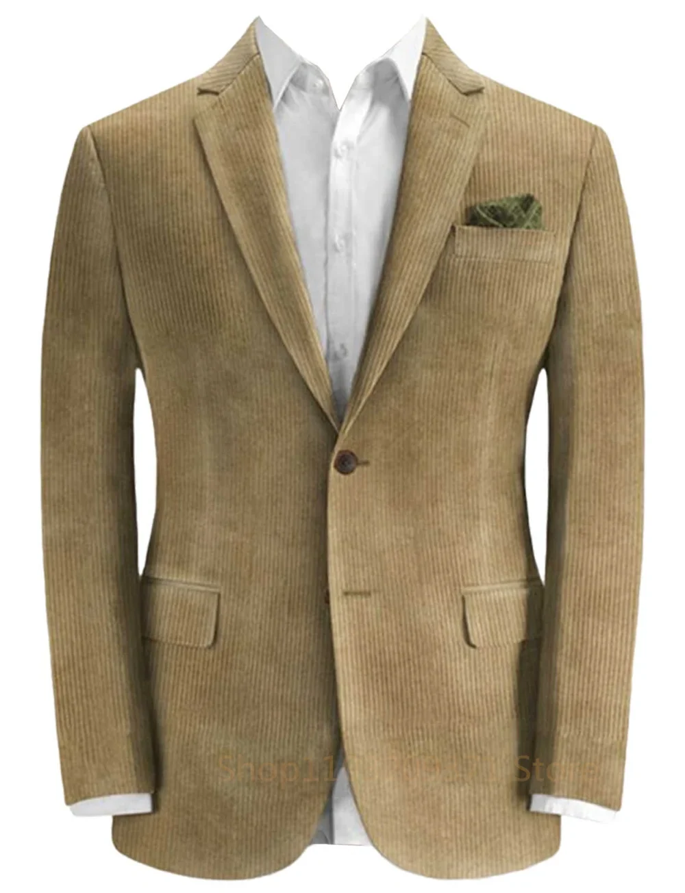 Men's Velvet Blazer Single Breasted Slim Fit Jacket for Formal and Casual Occasions – Burgundy