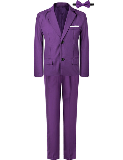 Kids Clothes Boys Suit Wedding Formal Outfit Set Children Easter Church Gentleman Ring Bearer Perform Tuxedo Teenagers Blazer