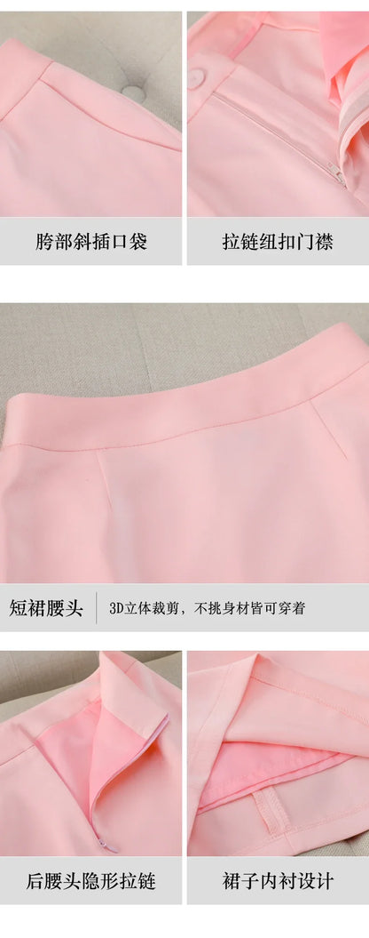 Mid-Sleeve Suit, Pants, Elegant Temperament, Most Unique, Spring and Summer, 2024 New