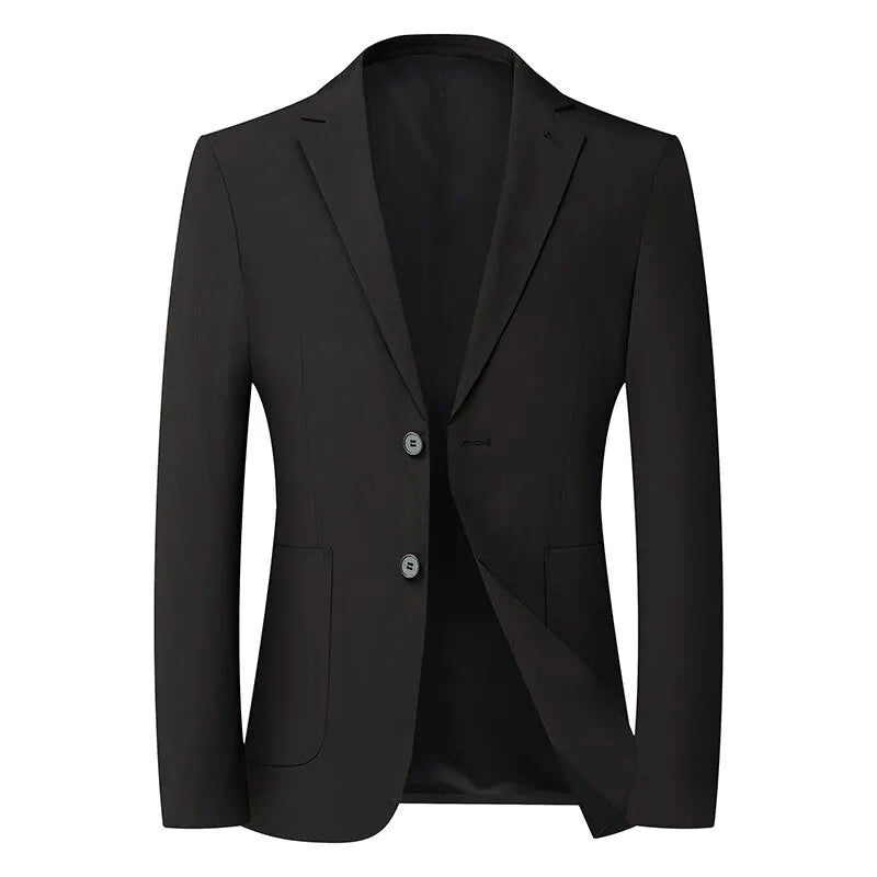 2025 Blazer Men's Fashion Gentleman Business Slimming Trend British Style Performance, Banquet Hosting, Casual Wedding Blazer