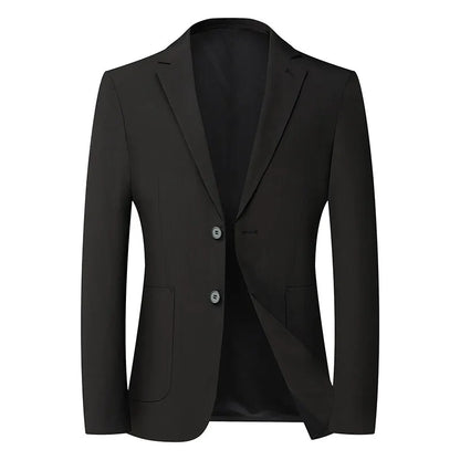 2025 Blazer Men's Fashion Gentleman Business Slimming Trend British Style Performance, Banquet Hosting, Casual Wedding Blazer