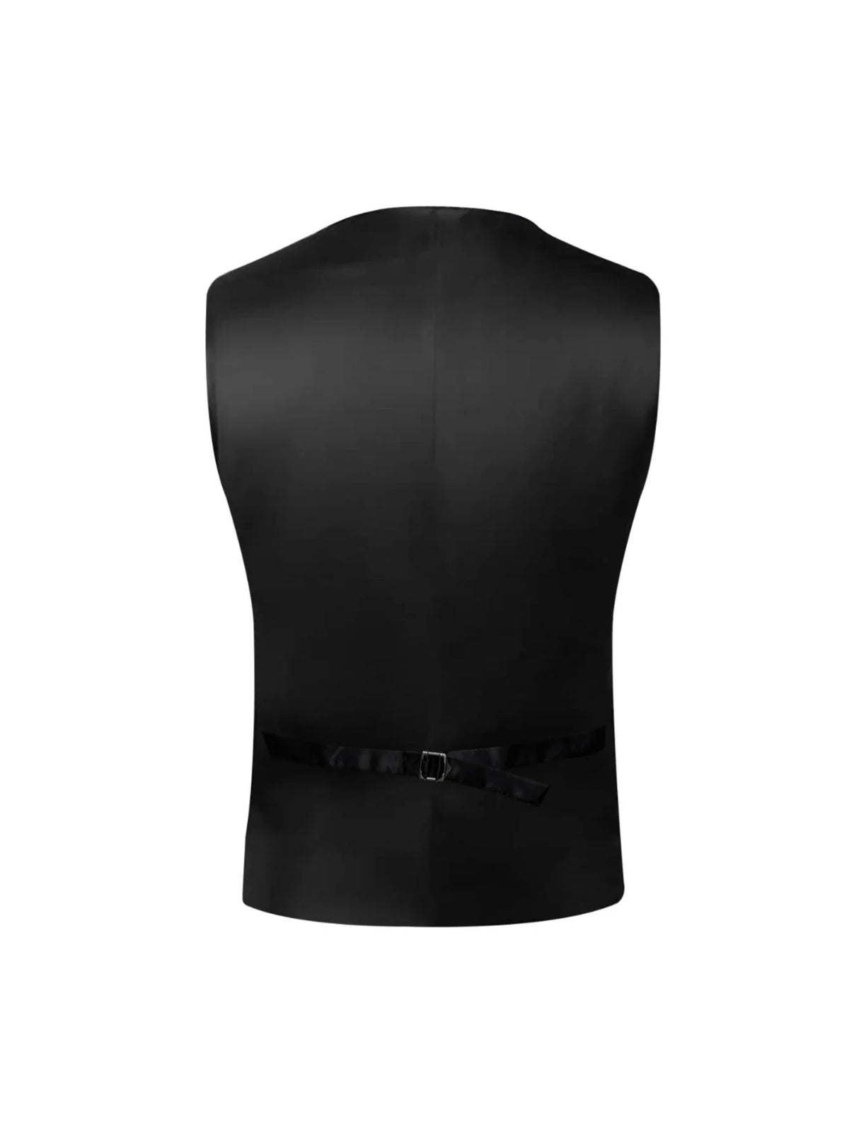 Men's Dress Waistcoat Set with Tie and Pocket Square for Party and Ceremony