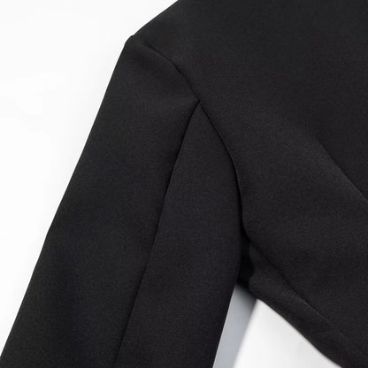 Elegant Women's Office Blazers Spring 2026 New Fashion Slim V-neck Warm Suits Jackets Chic Young Women's Travel Joker Coats