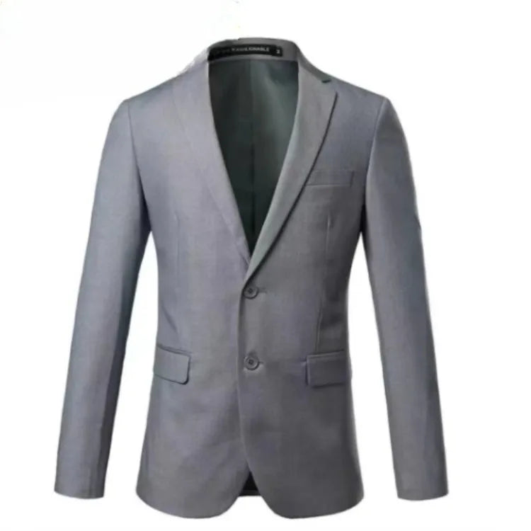 Men's Winter Thick Padded Blazer Warm Loose Casual Jacket Plus Size Middle Aged Dad Outerwear