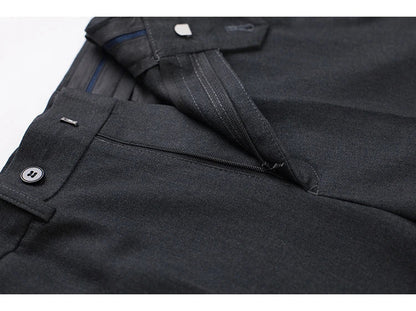 Men's High-End Wool Suit Three-Piece Set Business Casual Fashion Tencel Vest Trousers Bridegroom Wedding Dress