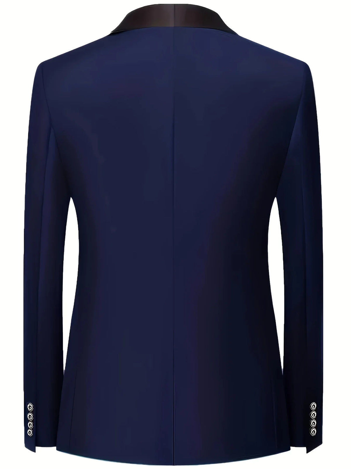 Ensemble de costume habillé pour homme, coupe ajustée, décontracté pour affaires, smoking de mariage, manches longues, revers crantés, marié