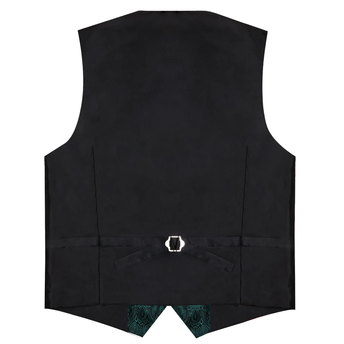 Men's Paisley Suit Vest – Single-Breasted Waistcoat with Tie, Handkerchief & Cufflinks for Weddings & Banquets