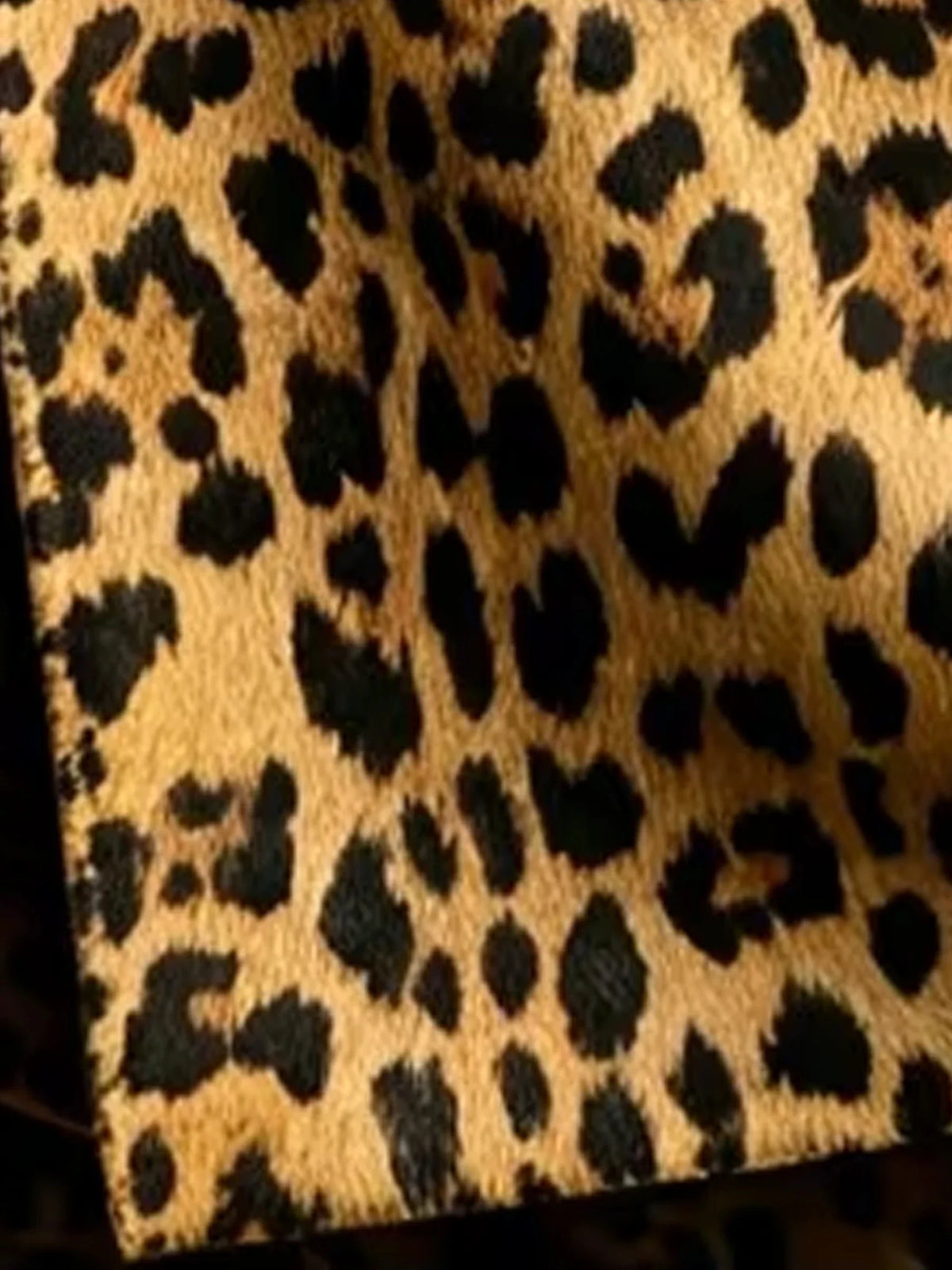 Men's Leopard Print Double Breasted Business Blazer Peak Lapel Slim Fit Fashion Jacket for Prom Party Stage Wedding Nightclub