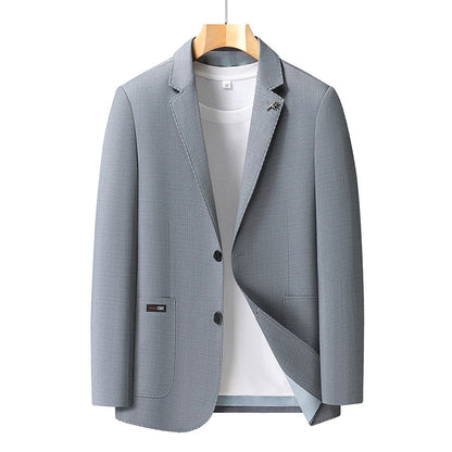 2026 Blazer Lightweight High-end Men's Fashionable Business Outdoor Travel Youthful Wedding Hosting Casual Korean Style Blazer