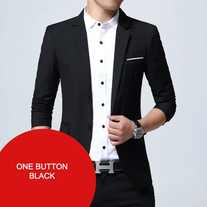 Classic Men's blazer Oversized Wedding Suit Jackets Korean Style Business Casual Blazers Man Clothing Dress Jacket 7XL