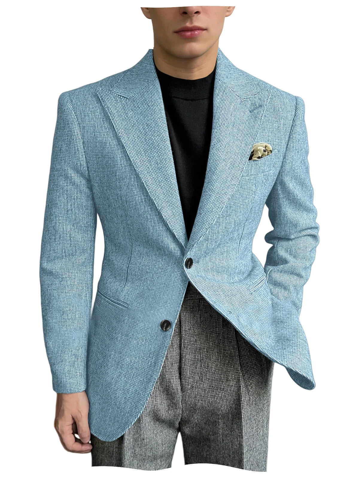 Men's Suit Jacket Formal Suit Blazer Single Breasted Slim Fit Business Banquet Work Wear Man wedding Coat jackets spring fall