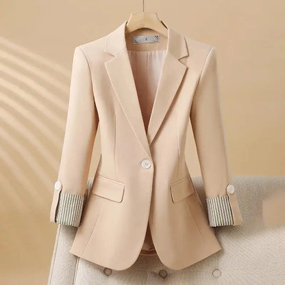 Autumn Winter Outerwears Blazer Woman New In Coats Chaquetas Mujer Casaco Feminino Large Size Office Casual Blazers Jackets Tops