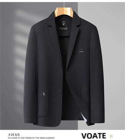 Men's High-End Business Casual Suits and Casual Smart Blazers for Young Adults and Fashionable Versatile Business Suits