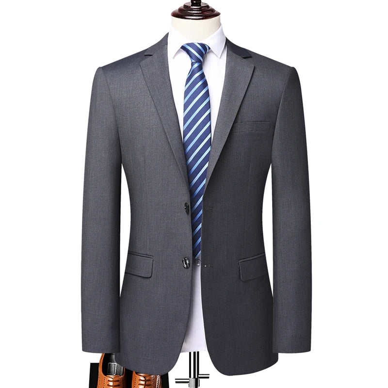 2026 Blazer Men Fashion Gentleman Business Outdoor Korean Version Travel Wedding Trend British Style Is Decorated Body Casual
