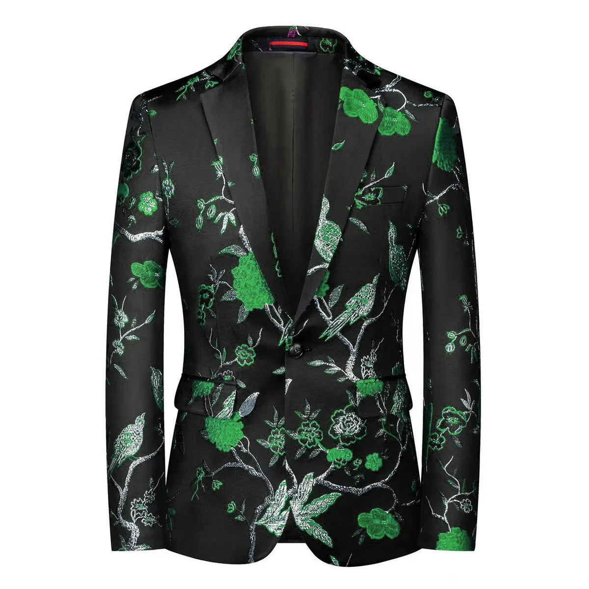 High Quality Men Fashion Handsome Fashion Suit Personality Stage Performance Banquet Business Casual Small Suit  Blazer Mujer