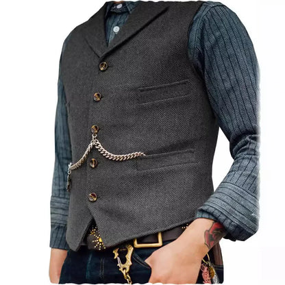 Men's Suit Vest for Wedding & Smart Casual – Multi-Color Waistcoat