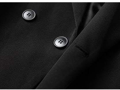 Japanese Uniform Luxury Man Clothing Yamamoto Style Blazer Cool Loose Streetwear Veste Costumes Homme Noir Mens Suits Jacket