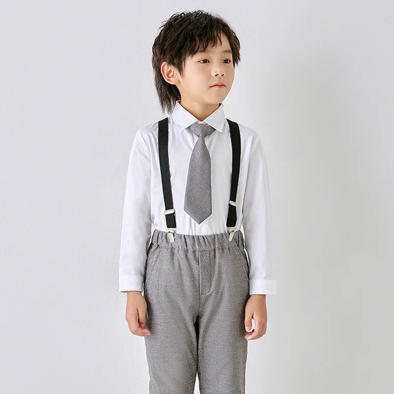 Kids School Uniforms Girls British Japanese Navy Jacket Suit Dress Boys Blazer Formal Outfits Chidren Student Clothes Class Sets