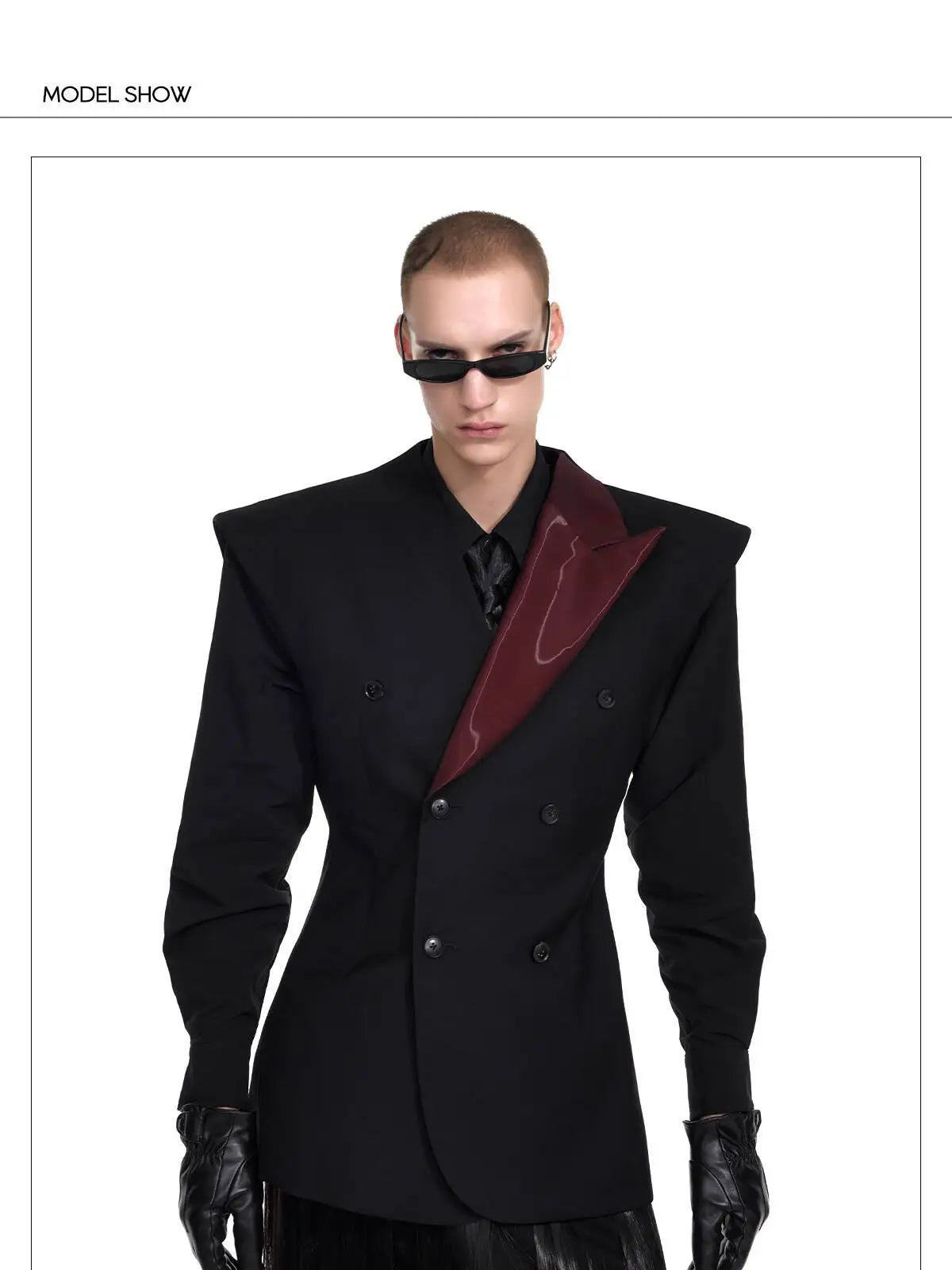 Fashion Original Personalized High Quality Sleeveless Vest Coat Men 2025 New Double Breasted Street Male Waistcoat JY4030