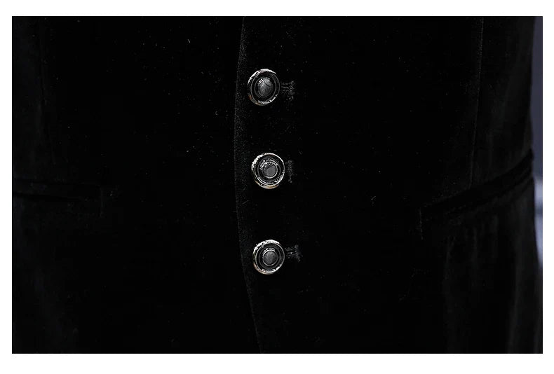 Slim Fit Velvet Yuan Collar Shirt Korean Style Fashion Trend Handsome Canary Boutique Coat New Version Small Yuan Collar Suit