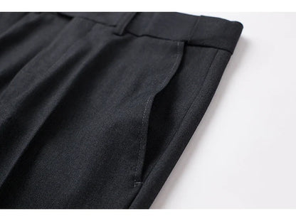 Men's High-End Wool Suit Three-Piece Set Business Casual Fashion Tencel Vest Trousers Bridegroom Wedding Dress