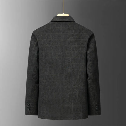 Blazer Outdoor Men's Casual, Fashionable, Sporty, Slimming, Trendy British Style, Versatile Business Gentleman Wedding Blazer