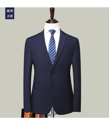 2026 Blazer Men Fashion Gentleman Business Outdoor Korean Version Travel Wedding Trend British Style Is Decorated Body Casual
